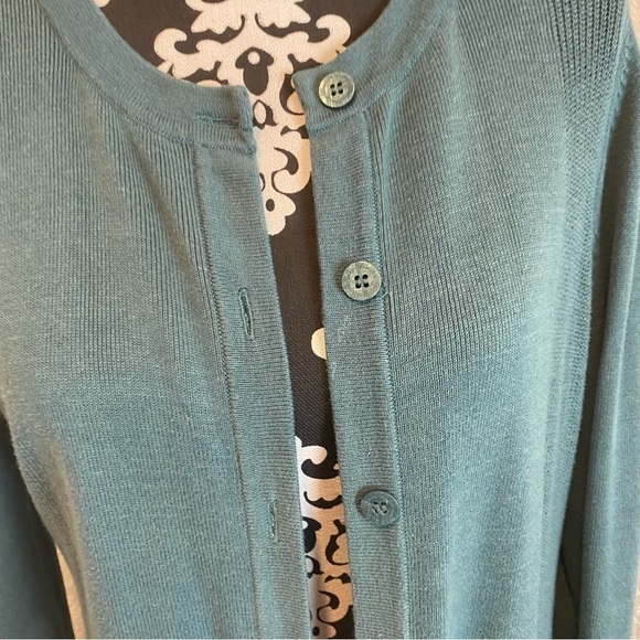 Isaac Mizrahi Live Duster Sweater Cardigan - Picture 12 of 16